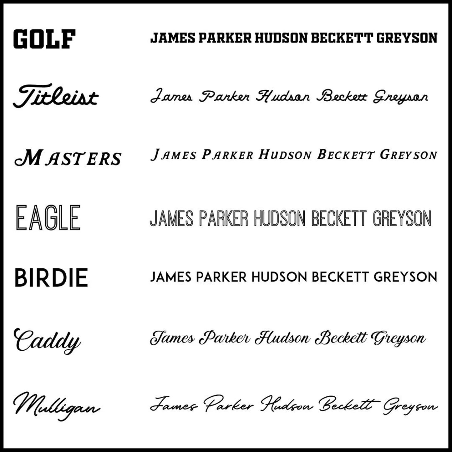 Personalized Golf Ball Name Sign | Custom Golf Nursery Decor