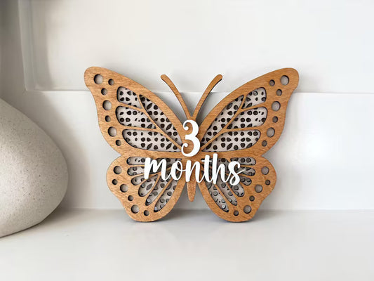 Butterfly Monthly Milestone Set