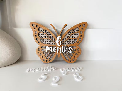 Butterfly Monthly Milestone Set