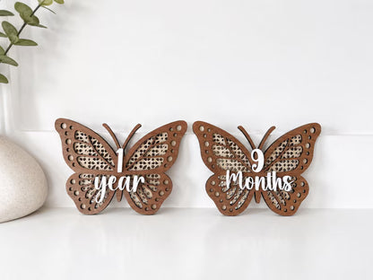 Butterfly Monthly Milestone Set