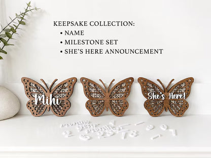 Butterfly Monthly Milestone Set